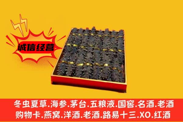 伊春铁力市回收海参